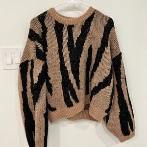Vero Moda Zebra Striped Sweater